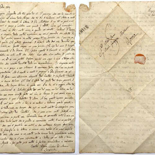Napoli, la Biblioteca Nazionale acquisita preziosa lettera di Giacomo Leopardi