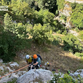 Alpinista bloccato sulla via ferrata a Volturara Irpina: tratto in salvo dalla Guardia di Finanza