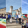Anche il Comune di Sant'Agnello alla storica marcia Perugia-Assisi: grande partecipazione in sostegno a Gaza