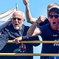 Antonio Conte confermato sulla panchina del Napoli, De Laurentiis: "Avanti tutta, più forti di prima"