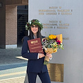 Chiara D’Urso di Positano si laurea alla IULM di Milano in Comunicazione, Media e Pubblicità