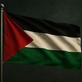 Como, bandiera palestinese allo stadio: cinque tifosi denunciati e Daspo per 8 anni complessivi