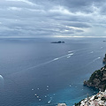 Costiera Amalfitana: mare in aumento, barche in fuga da Positano