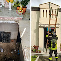 Crolla una grata al cimitero di Giffoni Valle Piana: coppia precipita in una cappella 