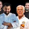 Da Sorrento ad Ercolano: lo chef Domenico Tulliano incontra il pizzaiolo Vincenzo Damiano per una serata a 4 mani