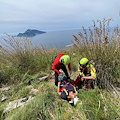Escursionista colto da malore al Monte Somma, turista ferito a Punta Campanella: l'intervento del CNSAS 