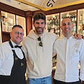 Federico Fazio ad Amalfi: per l'ex calciatore di Roma e Salernitana tappa alla Pasticceria Pansa 