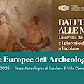 Giornate Europee dell’Archeologia: il Parco Archeologico di Ercolano celebra la civiltà del cibo con laboratori e attività didattiche