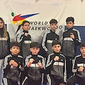 Gli atleti di Vietri sul Mare protagonisti del Campionato italiano Cadetti di Taekwondo cinture rosse e nere
