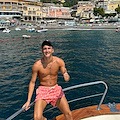 Il calciatore Unai Hernández sceglie la Costiera Amalfitana per le sue vacanze estive