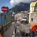 Lavori a Positano: senso unico e divieti di sosta per lavori in Via Pasitea e Via Colombo
