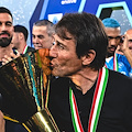 Napoli campione e il futuro di Conte, De Laurentiis ci spera: «Mi farebbe molto piacere se rimanesse»