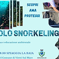 "Non solo snorkeling": 7 settembre l'esperienza educativa per bambini e ragazzi a Vietri sul Mare 