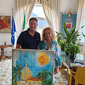 Positano, fino al 28 luglio la mostra "Cacciatrice di sogni" dell'artista Claudia Cundari