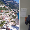 Positano, sequestrata area esterna di un ristorante per abusi edilizi