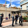Salerno, Polizia di Stato e Guardia di Finanza rendono omaggio ai tre Carabinieri morti a Castel d’Azzano