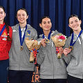 Scherma, la napoletana Elisabetta Rinaldi conquista il bronzo nella tappa partenopea del Circuito Europeo Cadetti