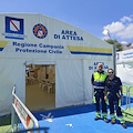 Terremoto ai Campi Flegrei, attiva l'Area di Attesa della Regione Campania presso l'ex Base NATO 