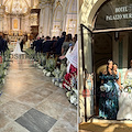 Tra Positano e Praiano il matrimonio da favola di Maria, figlia del fondatore della Costa Land Company 