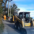 Vico Equense, nel borgo di Moiano iniziati i lavori di ripavimentazione stradale in via Caprile/Cirignano