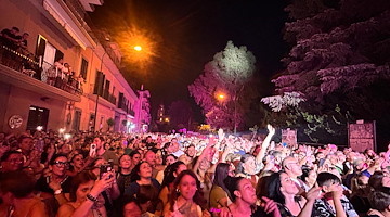 Afragola, bimba si sente male al concerto di Andrea Sannino: salvata dal Comandante della Polizia Locale