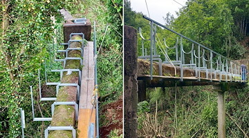 Agerola, manutenzione radicale per il collettore fognario: arriva il ponte tubo sopraelevato