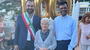 Amalfi ha una nuova centenaria, è la maestra Maria Maiorino