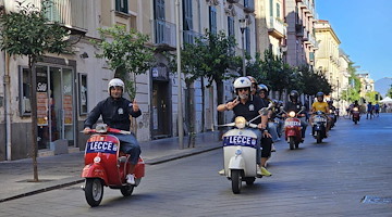 Cava de' Tirreni, successo per il secondo Raduno Internazionale delle Vespe 
