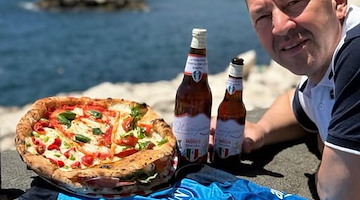 "Conte sono 4": Errico Porzio presenta la sua pizza dedicata al quarto scudetto del Napoli