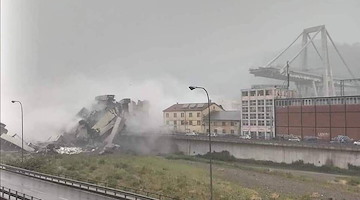 Crollo del Ponte Morandi, l’Ordine dei Geologi del Lazio: «La sicurezza nasce da prevenzione e conoscenza»