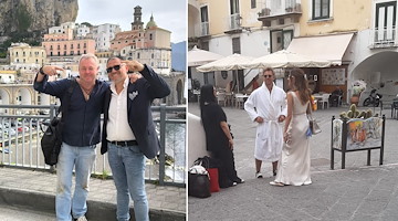 David Yarrow innamorato di Atrani: per il celebre fotografo scatti d’autore con la supermodella Alessandra Corine Ambrosio
