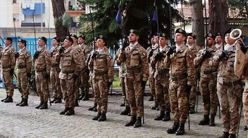 Esercitazione sul Sentiero degli Dei per il Reggimento Cavalleggeri Guide (19°) di Salerno