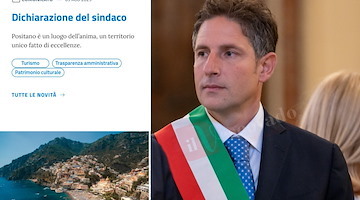 Giovedì la presentazione del nuovo sito web del Comune di Positano: più moderno, accessibile e vicino ai cittadini