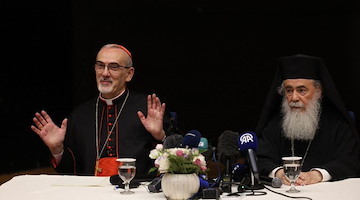 I Patriarchi Pizzaballa e Teofilo: «Non evacueremo da Gaza»