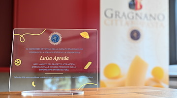Il Consorzio Pasta di Gragnano IGP premia una studentessa con Intercultura: Luisa volerà in Brasile