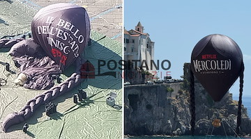 Il ritorno di Mercoledì Addams parte da Amalfi: Netflix lancia la sfida all’estate
