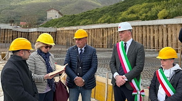 Importante traguardo per Agerola: oggi la posa la prima pietra del nuovo Polo dell’Infanzia