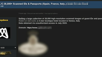 Italiani in vacanza, identità in vendita: soggiorno 4 stelle... ma finisci sul dark web