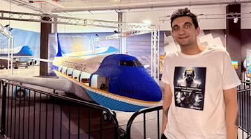 La più grande mostra Lego d’Europa: tra i capolavori anche l’aereo del presidente Usa, con oltre un milione di pezzi