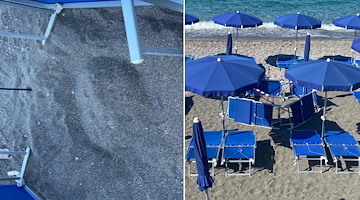 La tartaruga Caretta Caretta torna a deporre sulla spiaggia di Maiori: possibile secondo nido a pochi metri dal primo