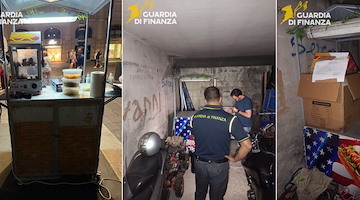 Lotta all'abusivismo ad Avellino: sequestrato chiosco ambulante di panini, era privo delle prescritte licenze 