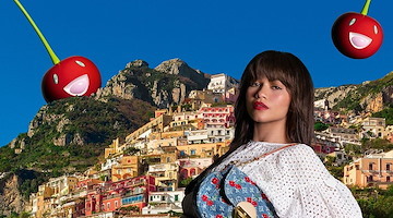Louis Vuitton celebra 20 anni con Murakami: Zendaya tra gli scenari iconici della Costiera Amalfitana