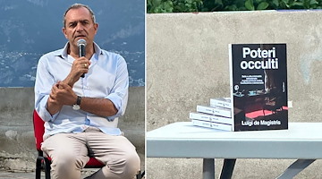 Luigi de Magistris a Piano di Sorrento con il libro “Poteri occulti”