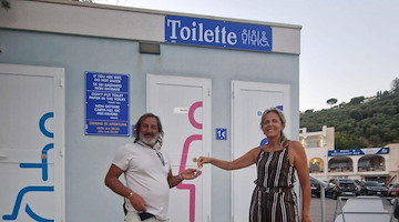 Massa Lubrense, aperti i bagni pubblici presso Marina del Cantone 