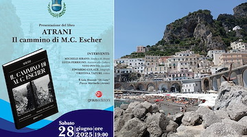 Oggi la presentazione de “Il cammino di M. C. Escher”, il volume fotografico di Edoardo Colace che omaggia Atrani 