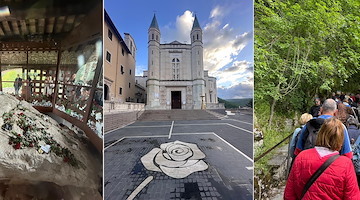 Pellegrinaggio al Santuario di Santa Rita e alla Rocca di Roccaporena con la famiglia Aresi