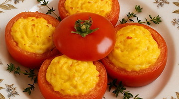 Pomodori farciti “Duchessa”: un piatto semplice che racconta raffinatezza