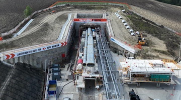 Procede spedita la realizzazione della nuova linea Alta velocità Napoli-Bari, completata la seconda galleria 