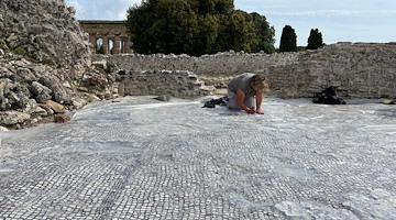 Proseguono la valorizzazione delle Terme sul Foro di Paestum, poi toccherà al restauro 
