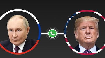 Putin a Trump: «Pronti a negoziare sull’Ucraina, ma non arretreremo dai nostri obiettivi»